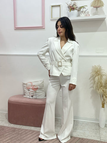 Tailleur giacca corta Sarah chole