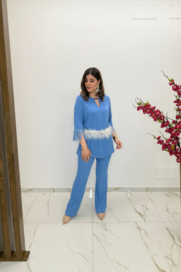 Coordinato con frange