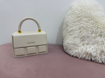 borsa a mano con motivo