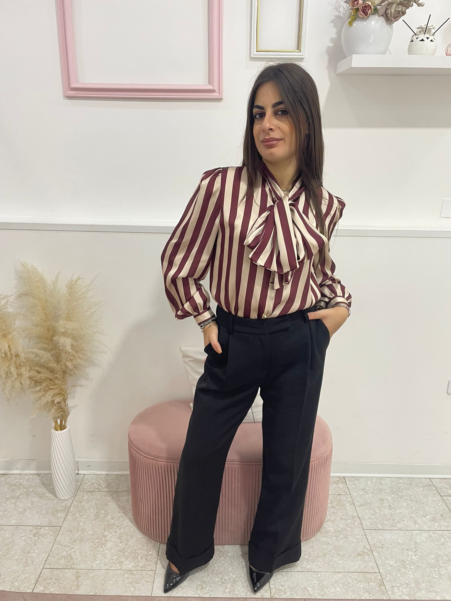 camicia righe