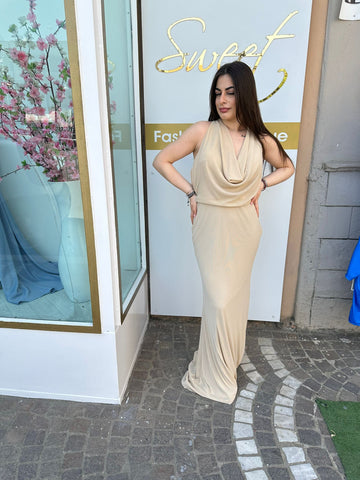 Abito scollo all' americana Antille Elegance