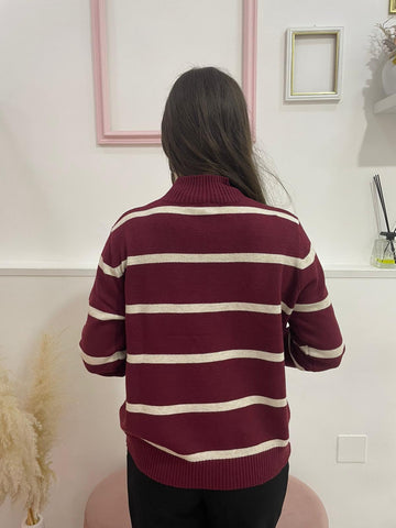 Maglioncino a righe