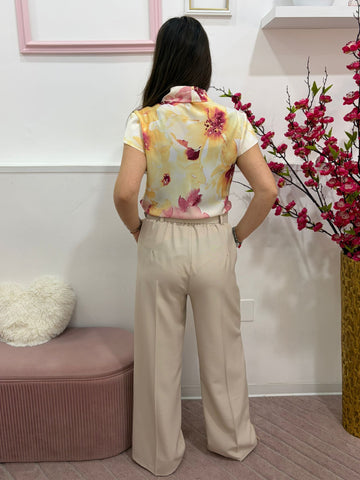 blusa fantasia con fiocco sweet