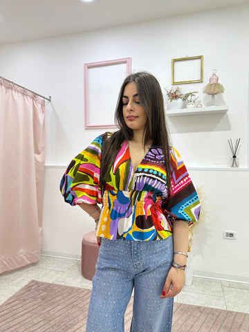 Blusa fantasia