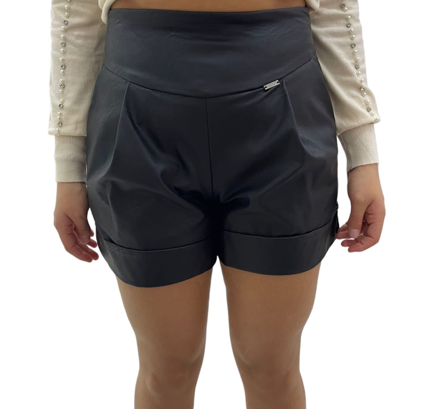 Pantaloncino similpelle - PDK Woman